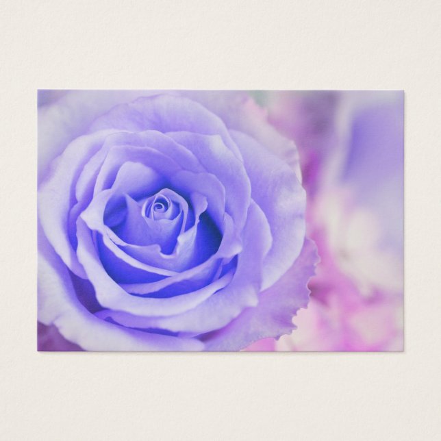 Purple Rose Background Customized Template (Front)
