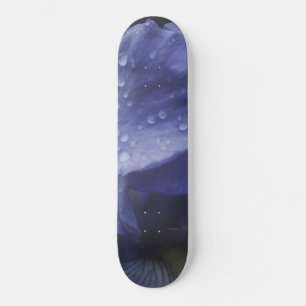 Purple Rose Flower Skateboard