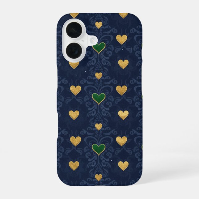 Purple Rose iPhone 16 Case (Back)