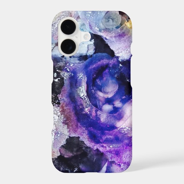 Purple Rose Phone Case (Back)