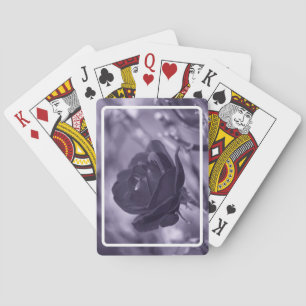 Purple Rose Playing Cards