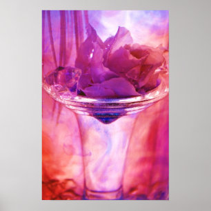 purple rose poster