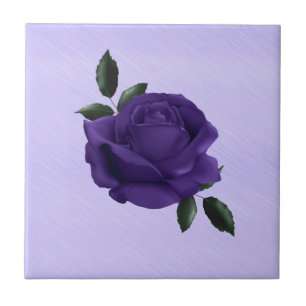 Purple Rose Tile
