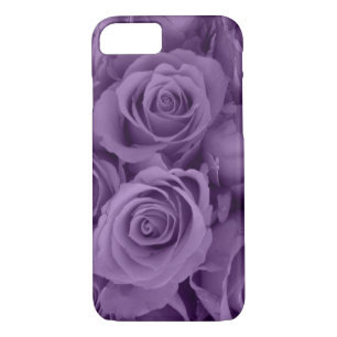 purple roses Case-Mate iPhone case