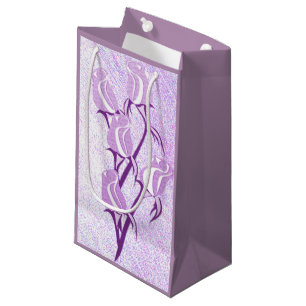 Purple Roses Gift Bag