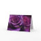 Purple Roses Sympathy Thank You Card