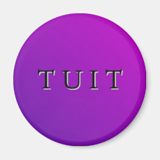 Purple Round Tuit Magnet