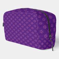Purple Royalty Toiletry Bag