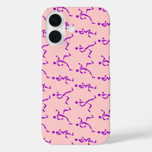 Purple Runners iPhone 16 Case