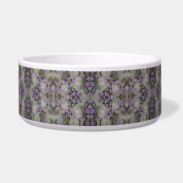 Purple Salt Heliotrope Wildflower Pattern (Front)