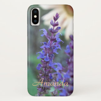 Purple Salvia Flower Case-Mate iPhone Case