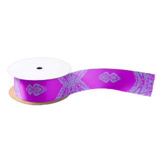 Purple Satin Ribbon
