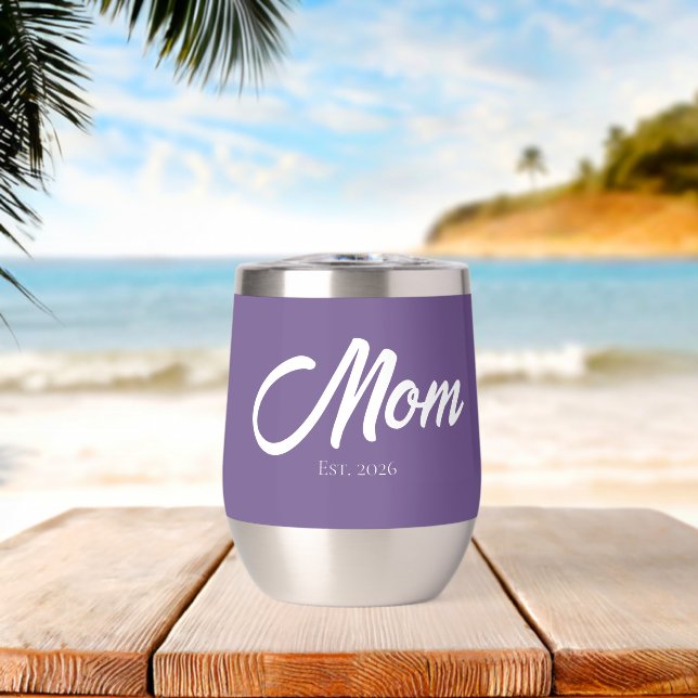 Purple Script Mom Established (Beach (Rotated))