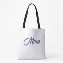 Purple Script Mom Established