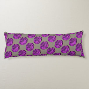 purple sea scallops Thunder_Cove Body Pillow