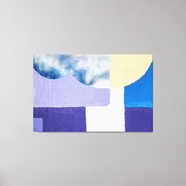 Purple Shades Canvas Print (Front)