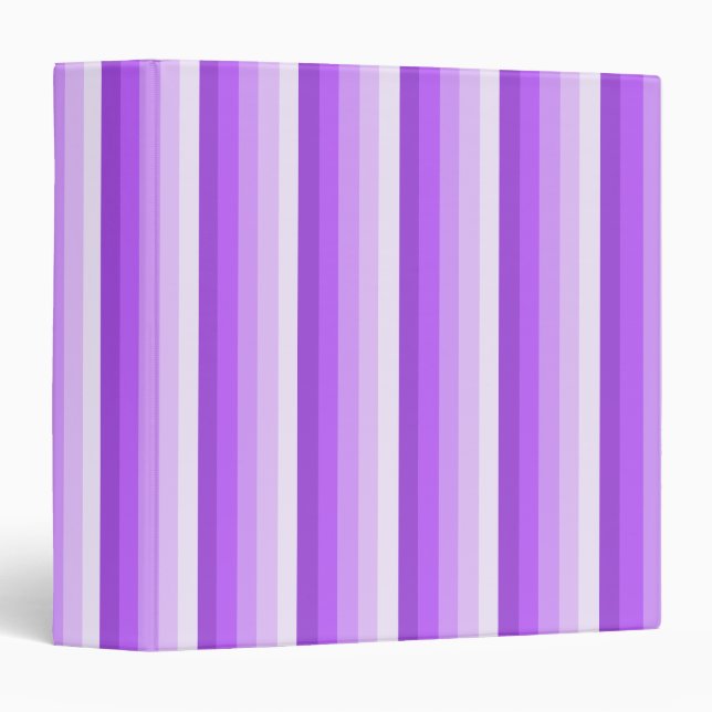 Purple shadow stripes binder (Front/Spine)