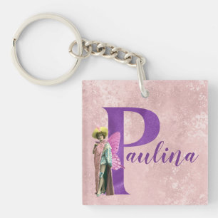 Purple Shimmer Illustré Lettre P Ajouter Nom