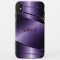 Purple Shiny Metallic Brushed Aluminum Look
