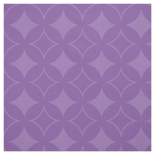 Purple shippo pattern fabric (Swatch)