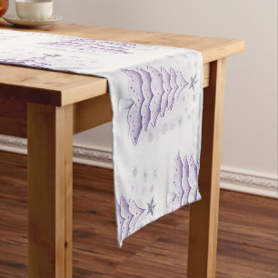 Purple Short Table Runner