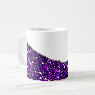 Purple Silver Agate Coffee Mug