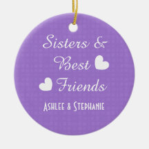 Purple Sisters and Best Friends 2 Hearts A08A