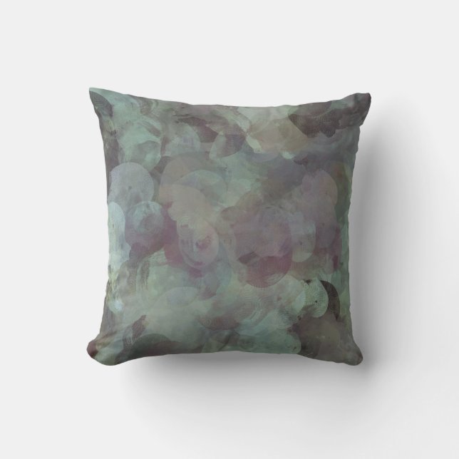 Purple Skies Throw Pillow (Front)