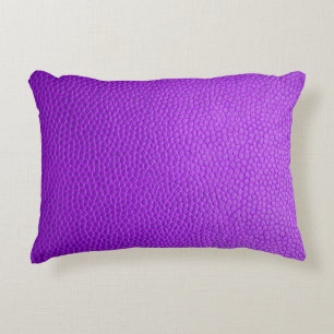 Purple skin texture skin accent pillow