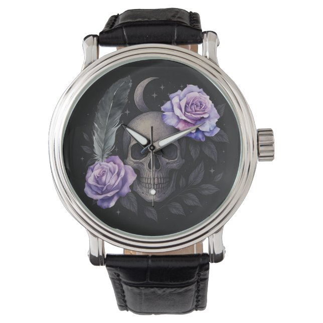PURPLE SKULL  WATCH (Front)