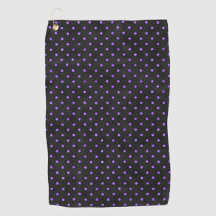 Purple Skulls and Sunflower Series Design 14  Golf Towel