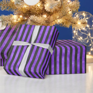 Purple Skulls and Sunflower Series Design 5 Wrapping Paper
