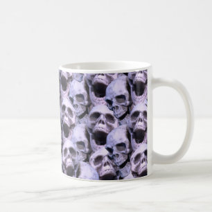 Purple Skulls Coffee Mug