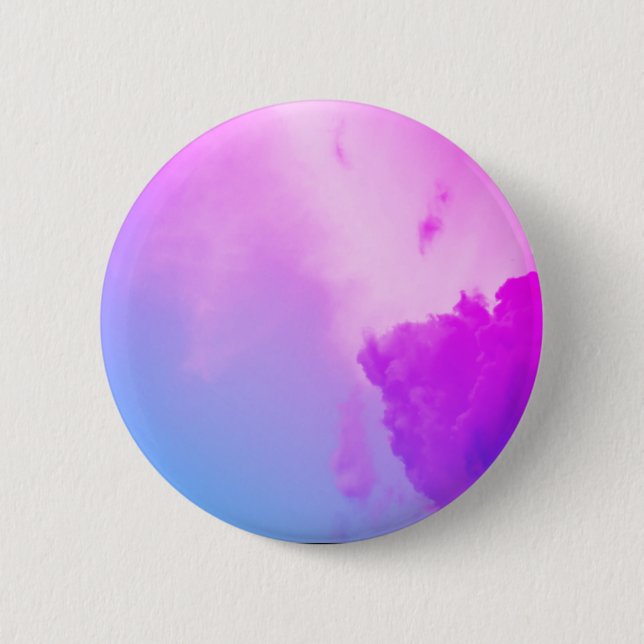 Purple Sky background Button for Backpacks (Front)