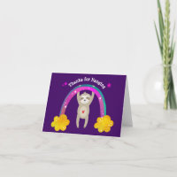 Purple Sloth Boho Rainbow Birthday Cute Modern 