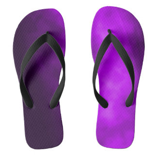 Purple Smoke Flip Flops
