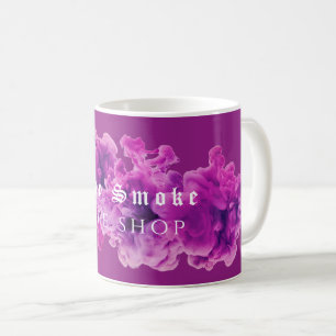 Purple Smoke Vape Shop Business Coffee Mug
