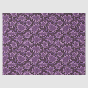 Purple Snake Print Tissue Paper