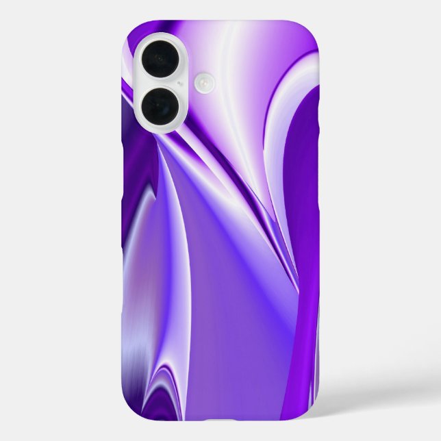 Purple Snow Dream , Abstract Fantasy Rainbow-Art Case-Mate iPhone Case (Back)
