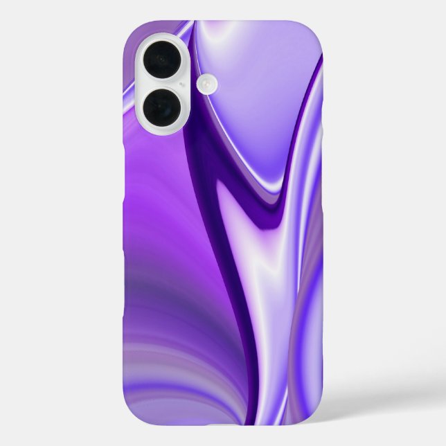 Purple Snow Dream , Abstract Fantasy Rainbow-Art Case-Mate iPhone Case (Back)