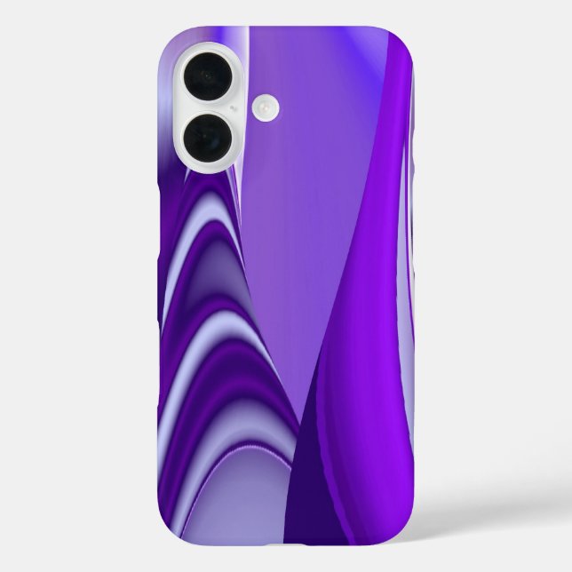 Purple Snow Dream , Abstract Fantasy Rainbow-Art Case-Mate iPhone Case (Back)