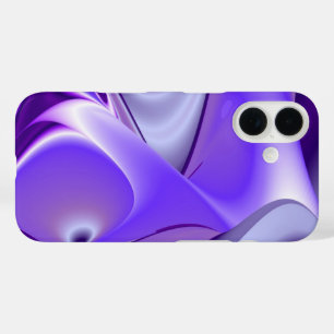 Purple Snow Dream , Abstract Fantasy Rainbow-Art iPhone 16 Case