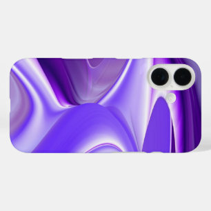 Purple Snow Dream , Abstract Fantasy Rainbow-Art iPhone 16 Case