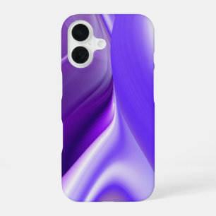 Purple Snow Dream , Abstract Fantasy Rainbow-Art iPhone 16 Case