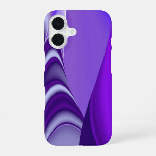 Purple Snow Dream , Abstract Fantasy Rainbow-Art iPhone 16 Case