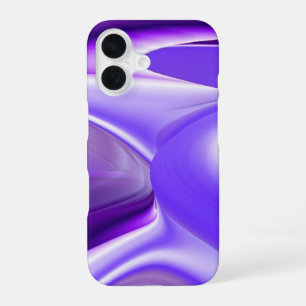 Purple Snow Dream , Abstract Fantasy Rainbow-Art iPhone 16 Case