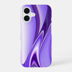 Purple Snow Dream , Abstract Fantasy Rainbow-Art iPhone 16 Case