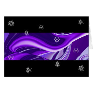 Purple Snow Dreams , Abstract Fantasy Rainbow-Art
