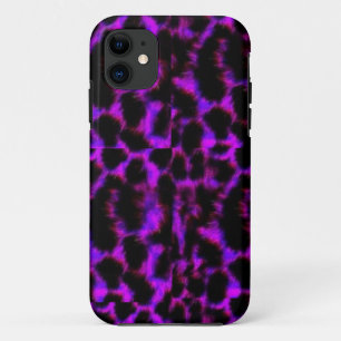 Purple Snow Leopard iPhone 11 Case
