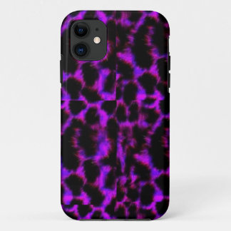 Purple Snow Leopard iPhone 11 Case